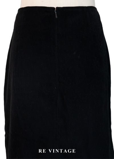 斜向筆畫柔和線條中長裙（29"）10