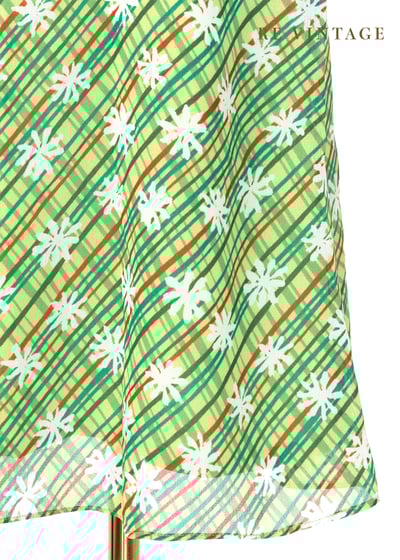 白花斜陽繽紛光影美裙（25"）7