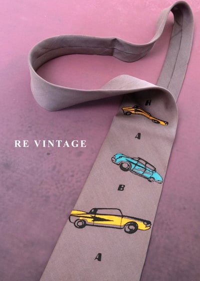 公路旅行懷舊時光領帶3