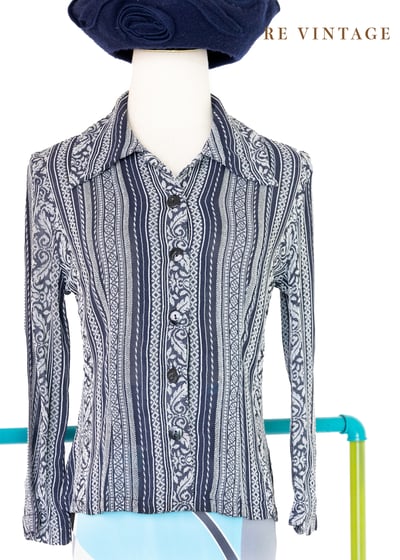 Chakra Art Meditation 深藍色上衣1