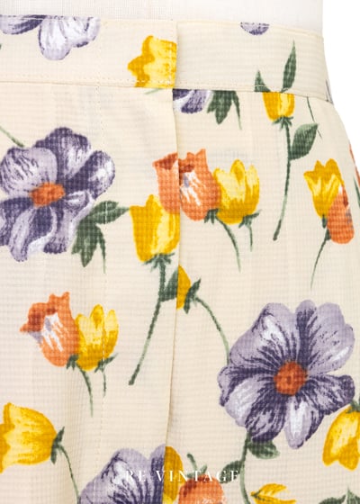 花香午後高腰直筒九分褲（26-28"）5