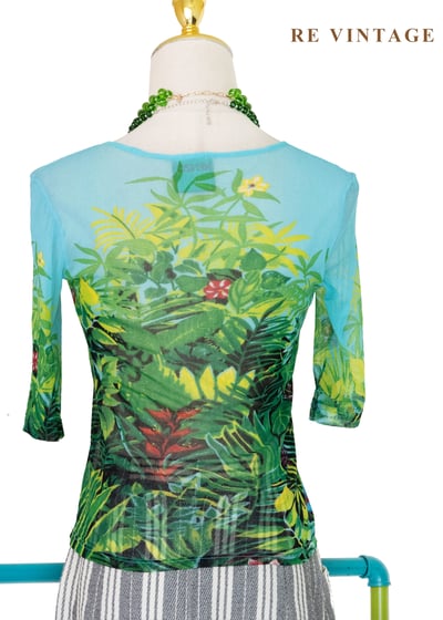 叢林幻境 - 亞馬遜的呼吸網紗上衣9