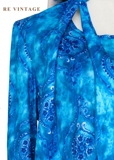 水波渲染東方圖騰優雅領結上衣5