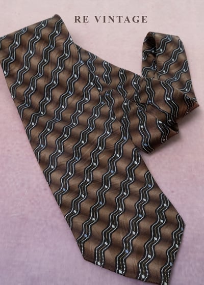 焦糖巧克力海浪領帶4