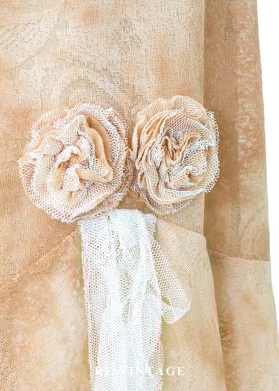 流浪詩人暈染立體玫瑰花美裙（26-29"）5