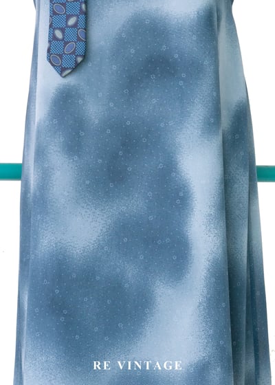 雲的形狀小花的溫度長洋裝7