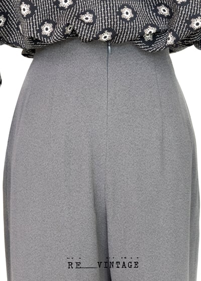 月光仙子淺灰色輕薄的高腰褲4