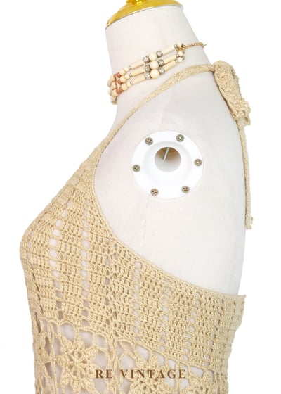 密沙花編織繞頸背心8