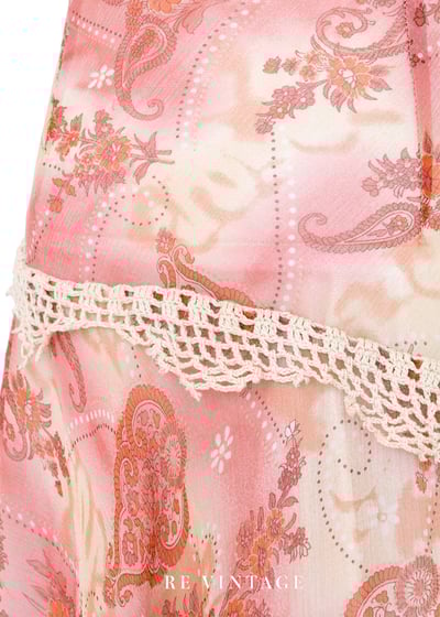 橘粉紅 Bohemian 甜心洋裝14