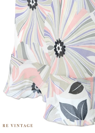 春夏糖粉花開雪紡洋裝7