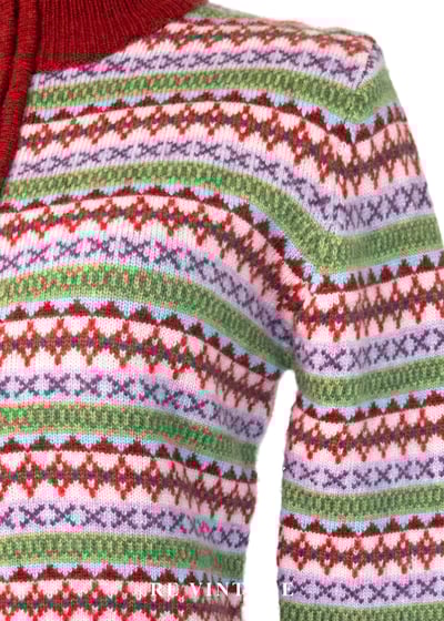 莓紅針織序曲針織外套5