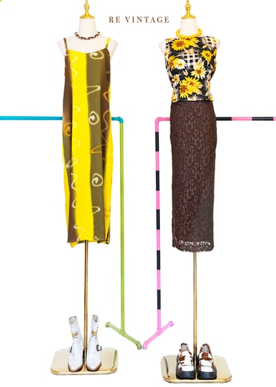 棋盤上の向日葵小畫家背心2