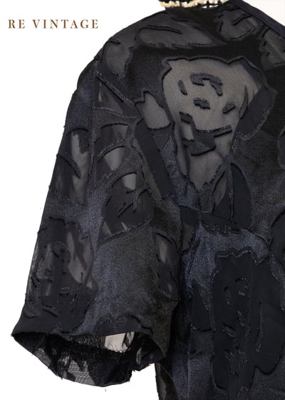 美國製 - 夜色盛開花園照山洋裝4