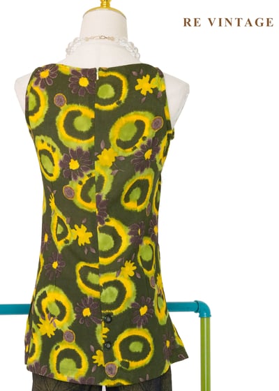 嬉皮花朵自由奔放長版背心8