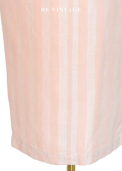 桃子粉溫柔邊界線條高腰長裙（25"）9