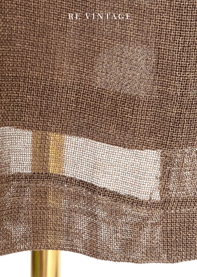 質感單品 - Brown Sugar 麻料手感高腰長裙（24"）4