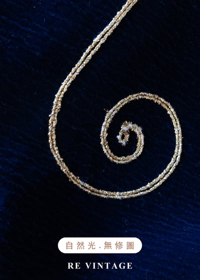 金線旋舞短版絨布外套19