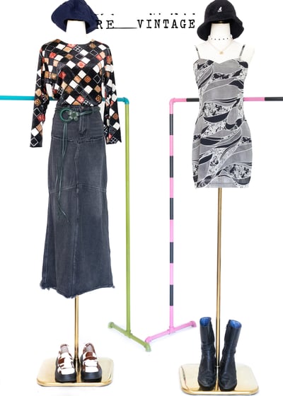 黑絨拼接圖騰薄款上衣2