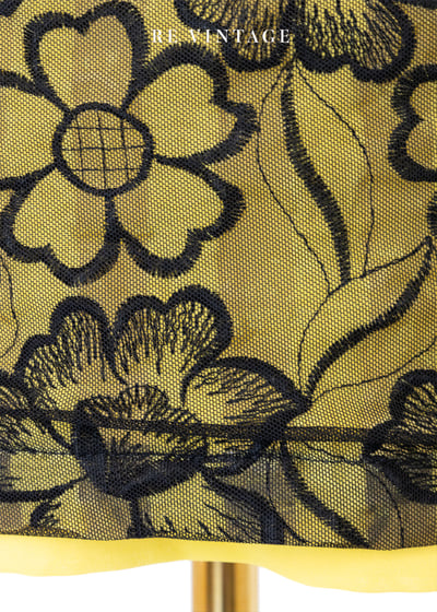 朦朧の發光小花迷你短裙（28"）10