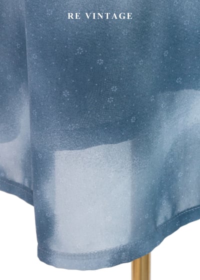 雲的形狀小花的溫度長洋裝9