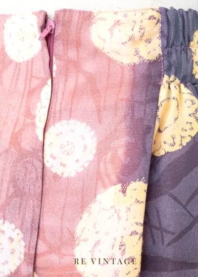 奶油花圓舞曲高腰短裙（25-28"）11