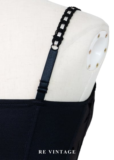 Midnight Petal Corset 黑絨馬甲背心12
