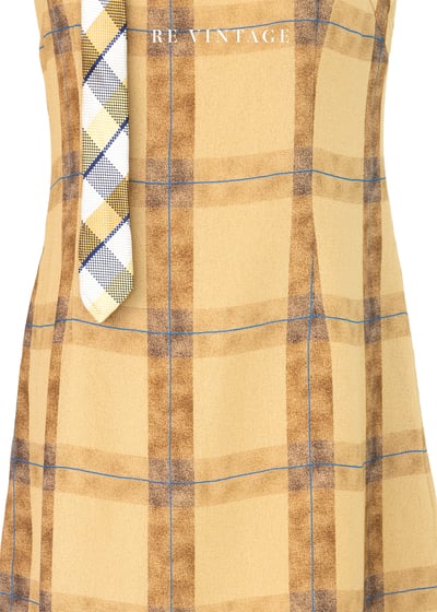 Butter Waffle 氣質格紋短洋裝7