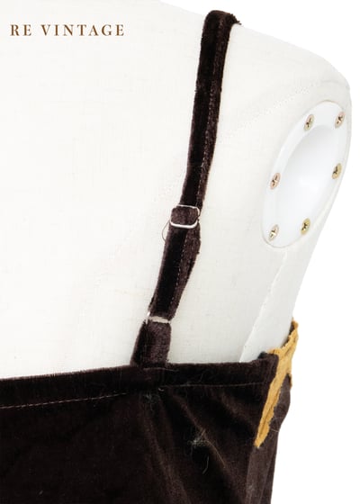 金翅蝶舞絨布小背心11