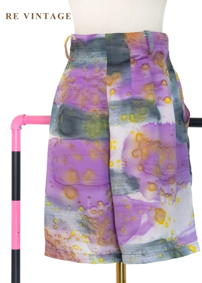 漫墨蘭霧綻放短褲（24"）8