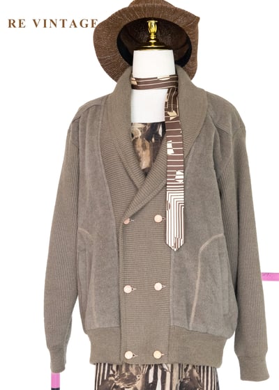 溫潤的鮮奶咖啡色毛呢外套1