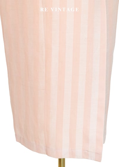 桃子粉溫柔邊界線條高腰長裙（25"）4