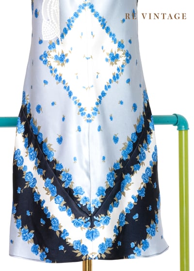 冰藍小夜曲緞面迷你洋裝4