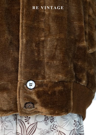 泰迪の焦糖熱可可絨布夾克外套7