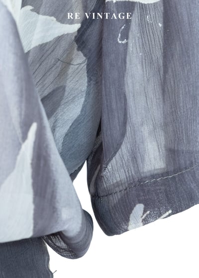 套裝上衣 - 煙雨霧色裡的飛鳥上衣16