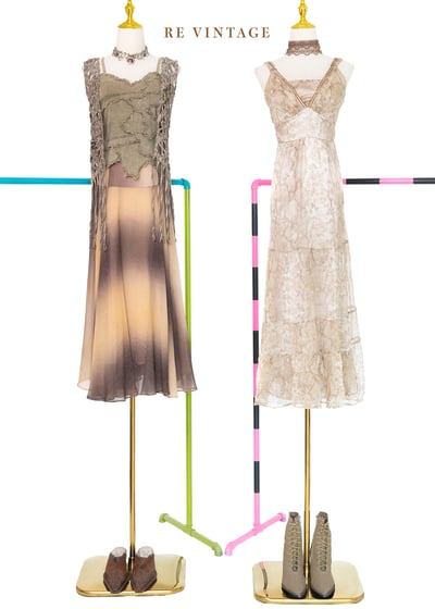 黃昏の撒哈拉沙漠長裙（25-27"）2