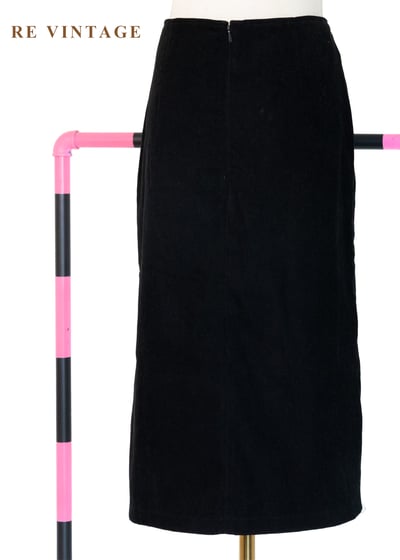 斜向筆畫柔和線條中長裙（29"）8