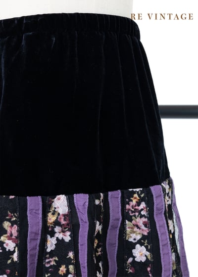 Acai 莓果花香絨布小短裙（24-28"）7