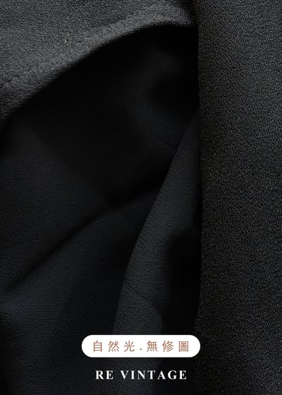 必備單品 - 黑魔女壓褶黑長裙（26"）12