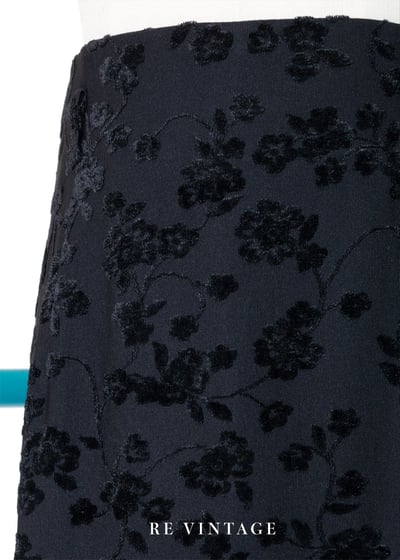 Black rose 黑玫瑰長裙（26"）5