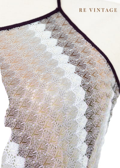 Raindrops 織品斜紋繞頸露背小上衣5