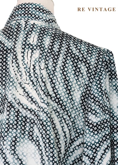 墨葉瀰漫點紋襯衫12