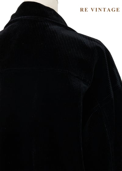 質感單品 - 直紋燈芯絨低調光澤夾克外套15