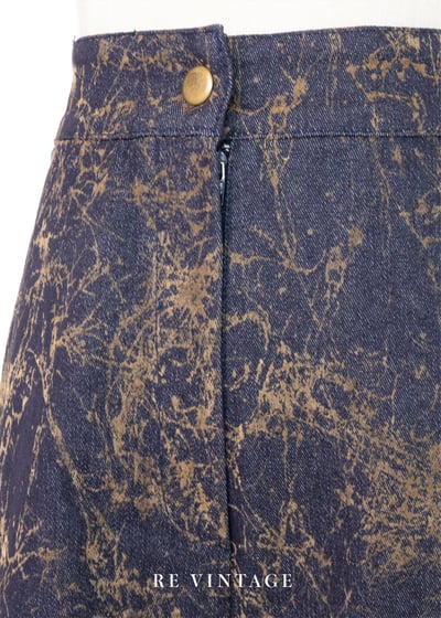 Midnight Lightning 夜晚金色裂紋長褲（27"）5