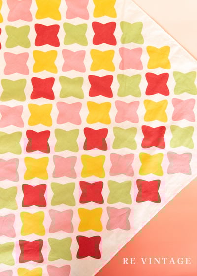 星星糖果棉質絲巾3