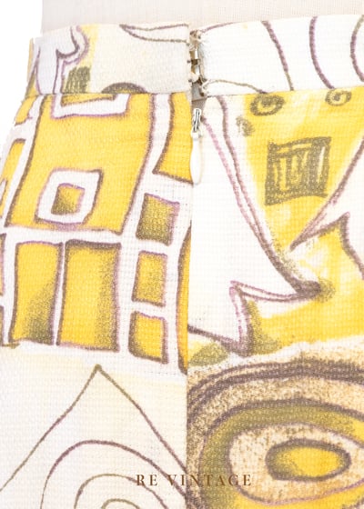 抽像城市對話藝術感長裙（25.5"）5