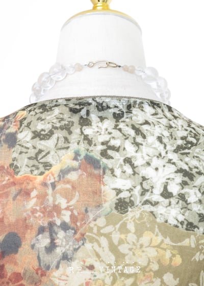 文藝古典圖騰透膚上衣11