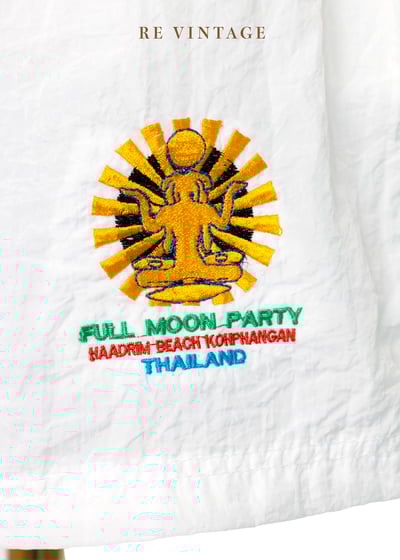 Brilliant White 尼龍白短褲（22-27"）3