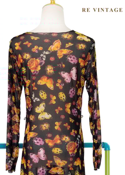 Butterflies After Midnight 透膚網紗洋裝13