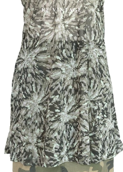 抽象墨染迷彩長版上衣4