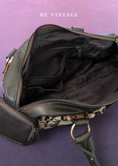 動物野性拼貼怪可愛手提包12